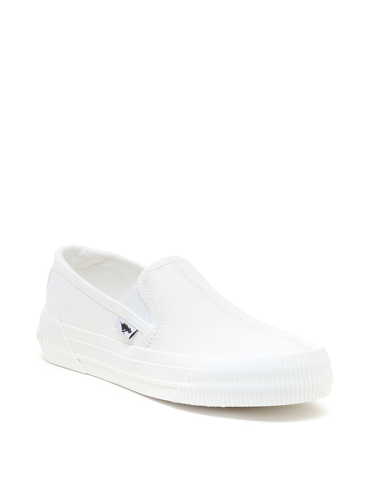 Rocket Dog Cheeryful 12A Canvas White Slip-Ons - Image 1 of 7
