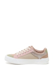 Rocket Dog Natural Cheery Blocked Paris PU Suede/Fishers Trainers - Image 3 of 5