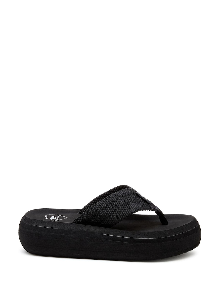 Rocket Dog Sandy Flip-Flops Black Sandals - Image 1 of 7