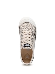 Rocket Dog Jazzin Wales Cotton Black Trainers - Image 3 of 7