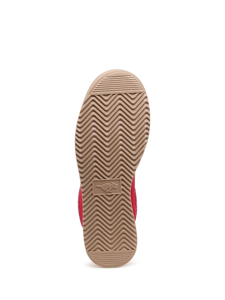 Rocket Dog Red Bertie Pella Fabric Trainers - Image 6 of 6