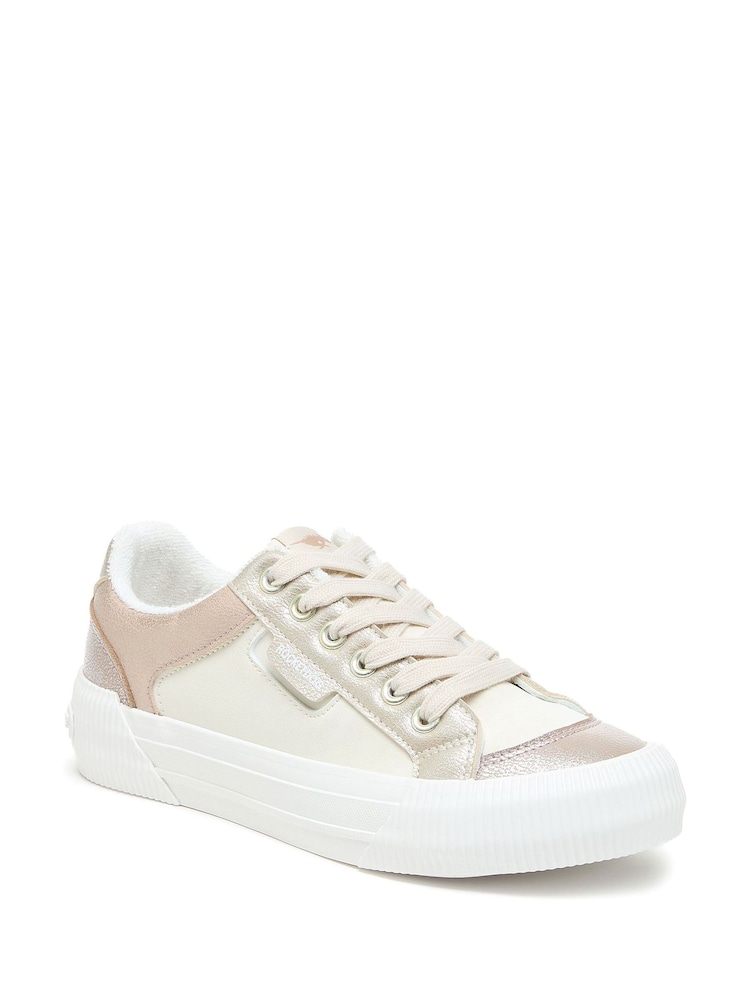Rocket Dog Metallic Cheery Block Trainers - Image 7 of 7