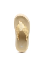 Rocket Dog Natural Sandy Atill Raffia Band Flip Flops - Image 3 of 7