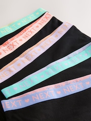Pink/Lilac Short Briefs 5 Pack (2-16yrs) - Image 8 of 9