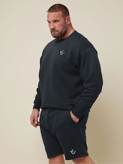 BadRhino Big & Tall Blue IronRhino Logo Shorts - Image 4 of 6