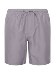 BadRhino Big & Tall Purple Plain Swim Shorts - Image 1 of 2
