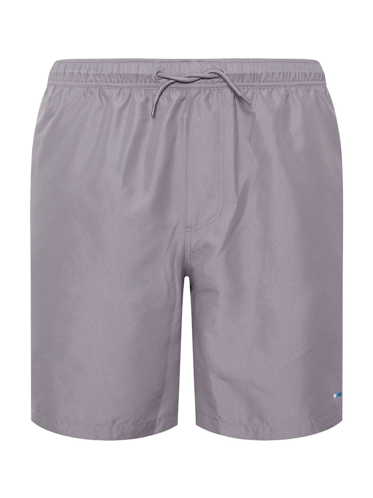 BadRhino Big & Tall Purple Plain Swim Shorts - Image 1 of 2
