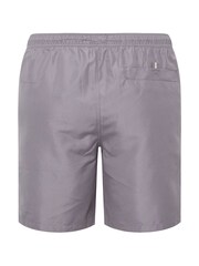 BadRhino Big & Tall Purple Plain Swim Shorts - Image 7 of 7