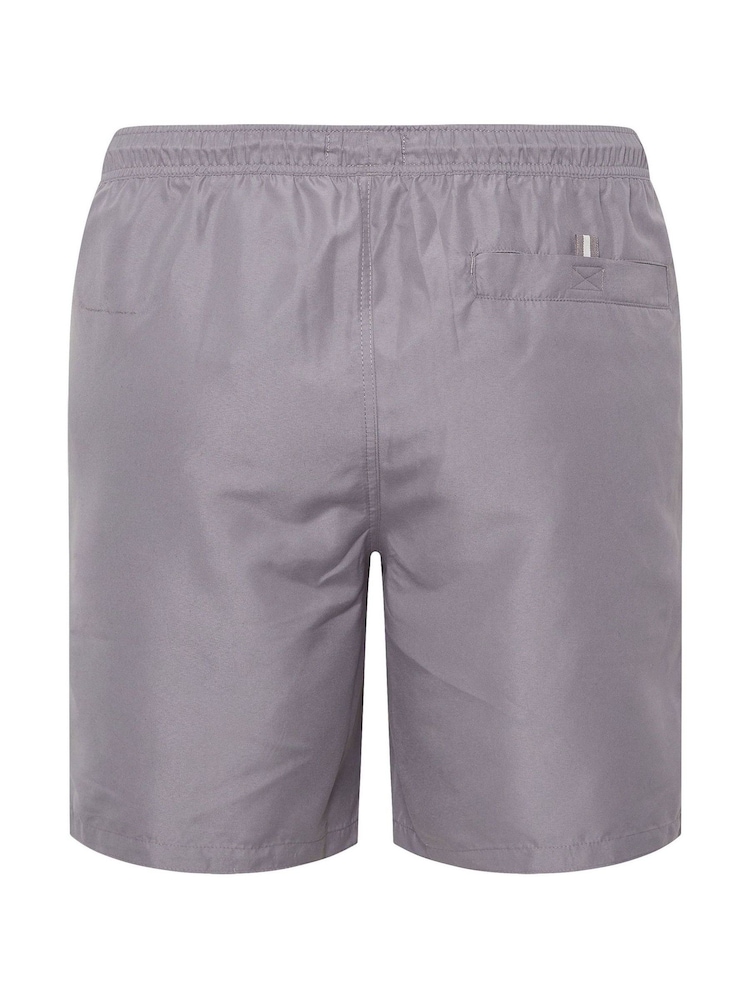 BadRhino Big & Tall Purple Plain Swim Shorts - Image 7 of 7 BadRhino Big & Tall Purple Plain Swim Shorts - Image 7 of 7