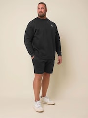 BadRhino Big & Tall Black IronRhino Logo Shorts - Image 4 of 6