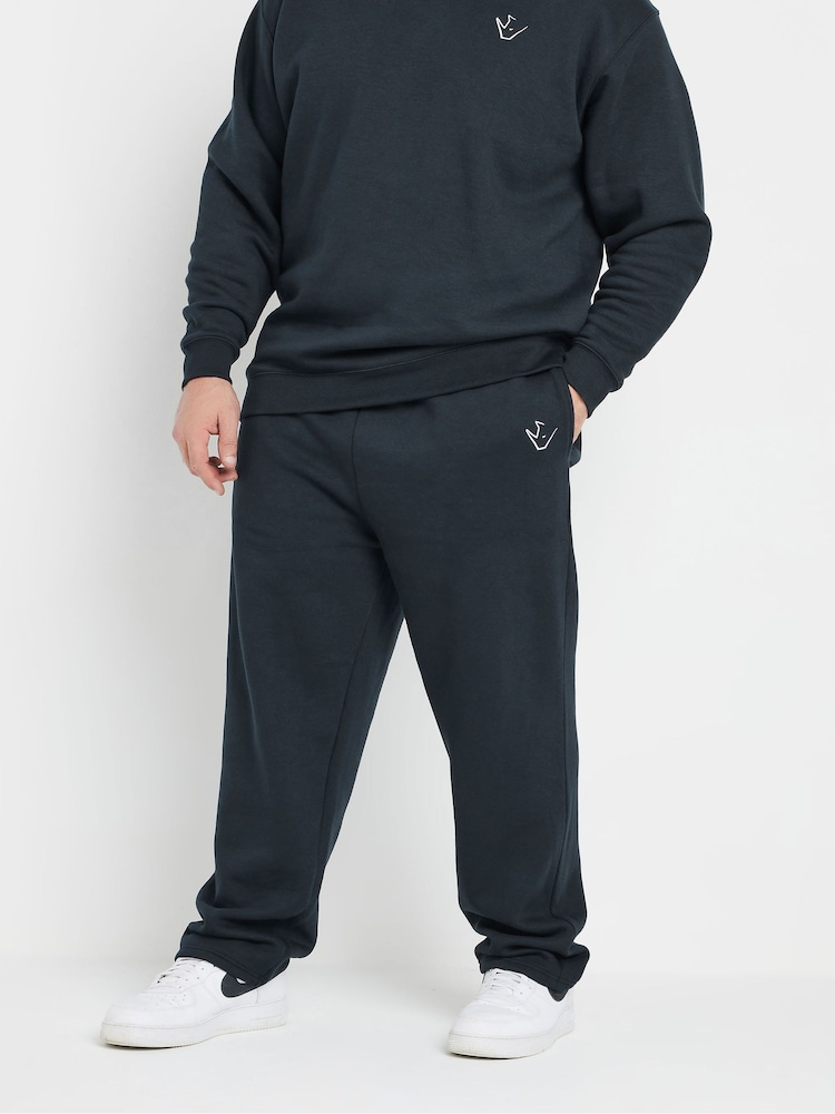 BadRhino Big & Tall Blue IronRhino Logo Joggers - Image 1 of 6