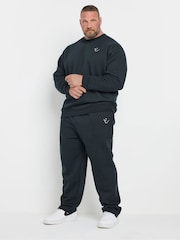 BadRhino Big & Tall Blue IronRhino Logo Joggers - Image 3 of 6