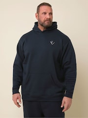 BadRhino Big & Tall Blue IronRhino Logo Pullover Hoodie - Image 3 of 7