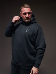 BadRhino Big & Tall Blue IronRhino Logo Pullover Hoodie - Image 5 of 7