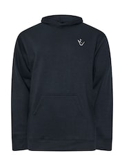 BadRhino Big & Tall Blue IronRhino Logo Pullover Hoodie - Image 6 of 7