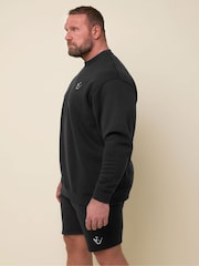 BadRhino Big & Tall Black IronRhino Logo Crewneck Sweatshirt - Image 4 of 6