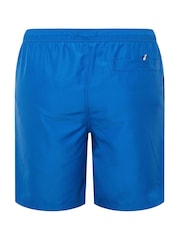 BadRhino Big & Tall Blue Plain Swim Shorts - Image 6 of 6
