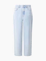 French Connection Blue Dallas Denim Barrel Leg 100% Cotton Jeans - Image 4 of 4
