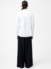 French Connection Auri Linen Clasp Shirt - صورة 2 من 4