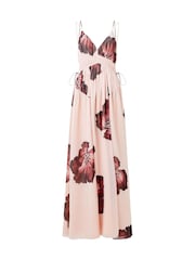 French Connection Pink Elyse Hallie Crinkle Maxi Dress - Image 4 of 5