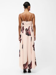 French Connection Pink Elyse Hallie Crinkle Maxi Dress - Image 5 of 5