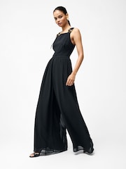French Connection Azra Eden Mix Jumpsuit - Imagen 1 de 4
