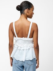 Blusa de voile de algodão Sandra French Connection 100% - Imagem 2 de 5