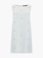 French Connection Green Cameron Embellished Dress - Image 4 of 4