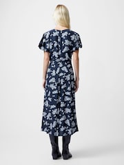 French Connection Blue Raquel Dress - Image 2 of 4