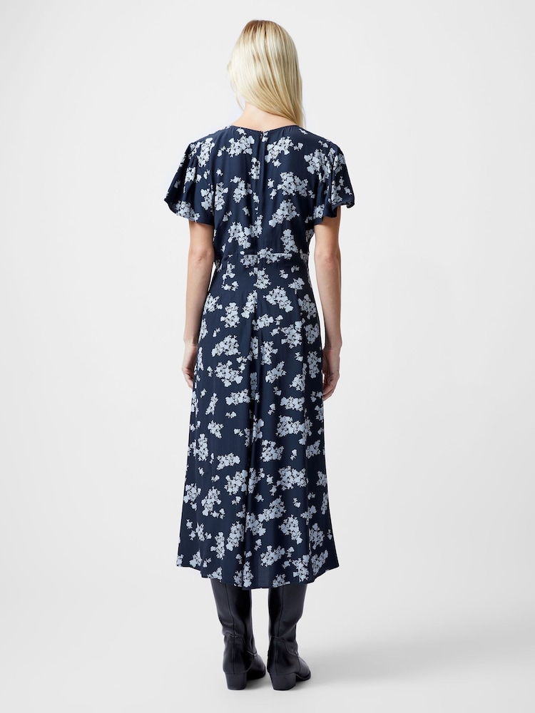 French Connection Blue Raquel Dress - Image 2 of 4