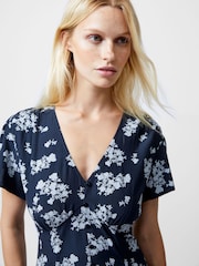 French Connection Blue Raquel Dress - Image 3 of 4