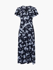 French Connection Blue Raquel Dress - Image 4 of 4