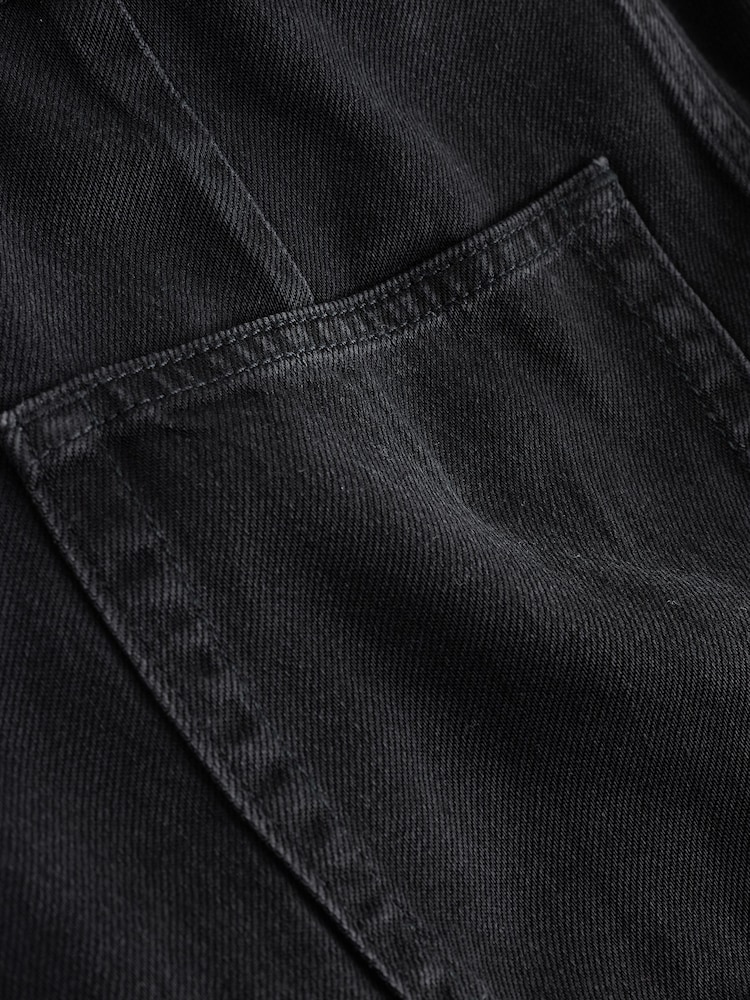 Black N.Premium High Rise Culotte Jeans - Image 5 of 5