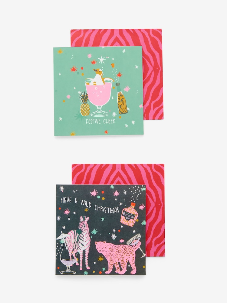 Brights Tinseltown 20 Pack Christmas Cards - Image 1 of 1
