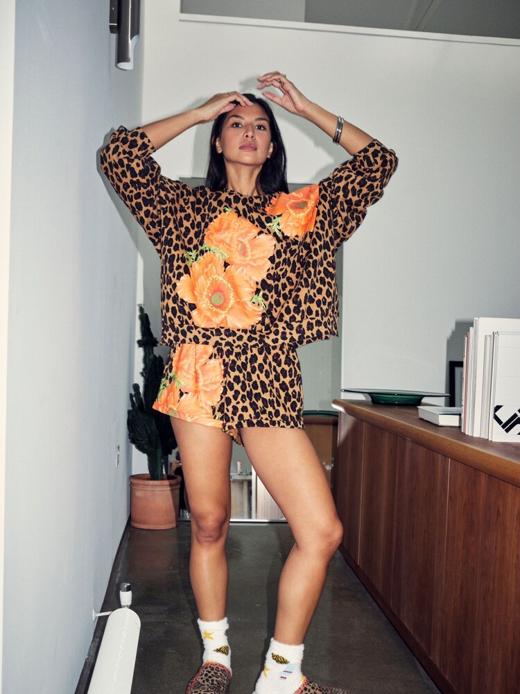 Never Fully Dressed Leopard Poppy Shorts - Image 3 of 3