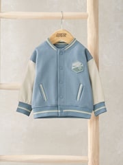 Mamas & Papas Blue Baseball Jacket - Image 1 of 3