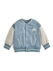 Mamas & Papas Blue Baseball Jacket - Image 2 of 3