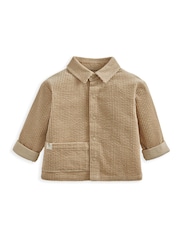 Mamas & Papas 100% Cotton Corduroy Brown Shacket - Image 2 of 3