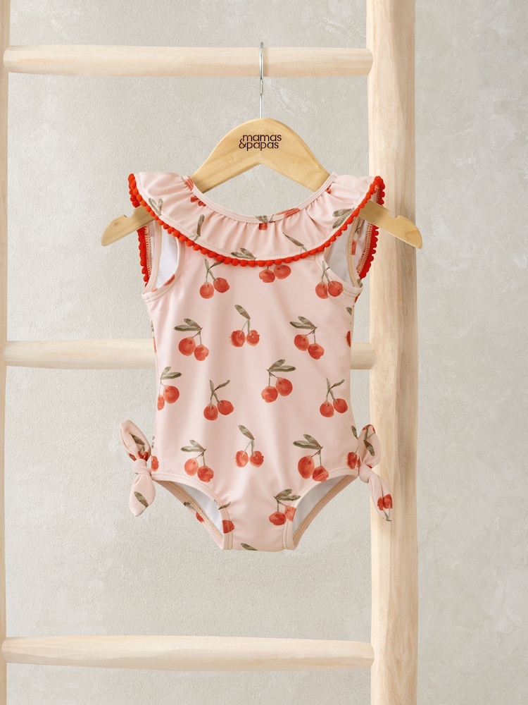 Pink - Mamas & Papas – Badeanzug mit Print, Rosa - Bild 1 von 3
