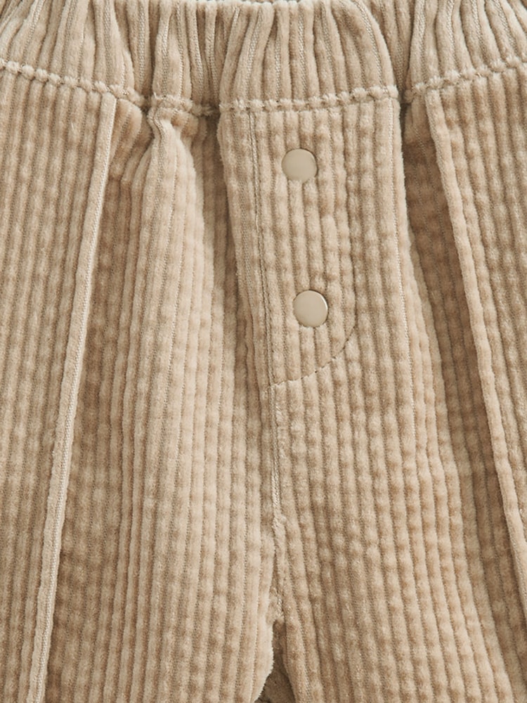 Mamas & Papas Corduroy 100% Cotton Brown Trousers - Image 3 of 3 Mamas & Papas Corduroy 100% Cotton Brown Trousers - Image 3 of 3