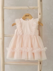 Mamas & Papas Pink Mesh Tutu Dress - Image 1 of 2