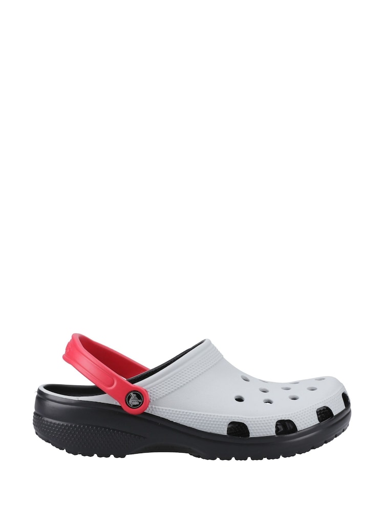 Crocs White Classic Retro Sport Clogs - Image 1 of 4