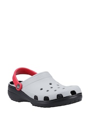 Crocs White Classic Retro Sport Clogs - Image 2 of 4