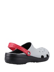 Crocs White Classic Retro Sport Clogs - Image 3 of 4
