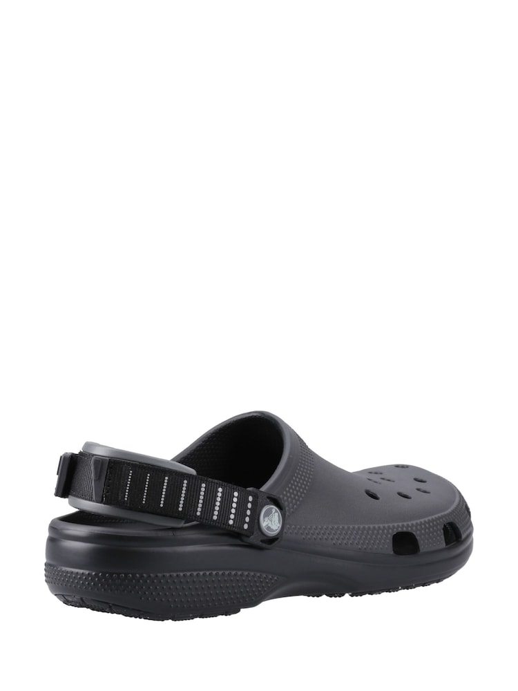 Crocs Black Classic Turbo Clogs - Image 3 of 4