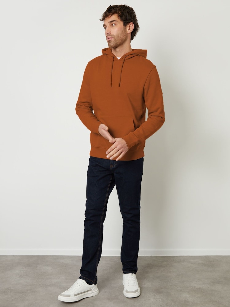 Roestbruin - Threadbare pullover hoodie - Image 3 of 4