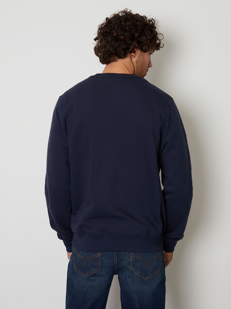 Albastru/gri/negru - Threadbare Guler rotund Hanorac 3 Set - Image 3 of 8