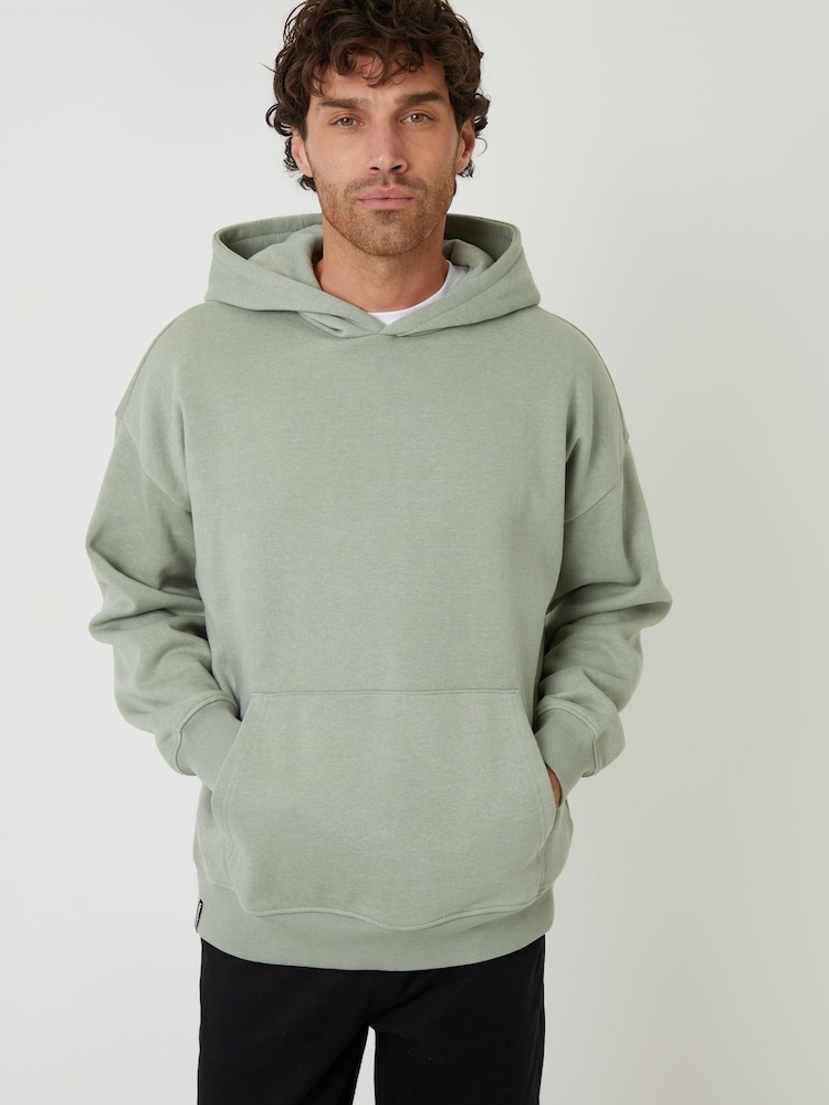 أخضر فاتح - Threadbare Oversized Fit Hoodie - صورة 1 من 4 أخضر فاتح - Threadbare Oversized Fit Hoodie - صورة 1 من 4