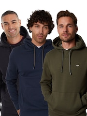 Threadbare BK/KI/NY Pullover Hoodies 3 Pack - Image 1 of 5