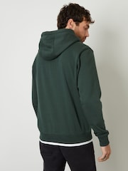 Skog Grön - Threadbare Mock T-Shirt Pullover Hoodie - Bild 2 av 4